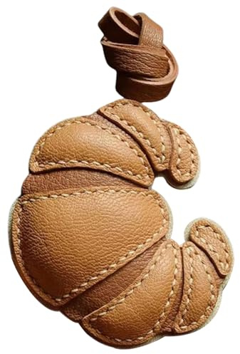 PTILSERY Praktischer Lederhorntaschen-Charm, eleganter Lederhorn-Taschen-Aufsatz, hängende Dekoration für anspruchsvolle Looks