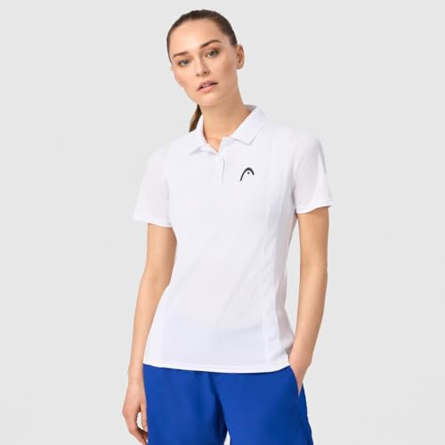 HEAD Club 25 TECH Polo Shirt Women, White