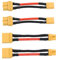 Be In Your Mind 4 teiliges XT60 auf XT30 Verlängerungskabel XT60 Stecker auf XT30 Buchse/XT60 Buchse auf XT30 Stecker RC Anschlussadapter für Lithiumbatterie Micro FPV Drohne (14 AWG 50 mm Länge)