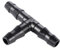 100/200/500 pezzi 1/4 Raccordo a T trasversale for tubo flessibile Raccordo di riduzione for irrigazione a goccia Micro 4/7 mm 3/5 mm Raccordo for irrigazione a 3 vie e 4 vie(Tee connector,100Pcs)