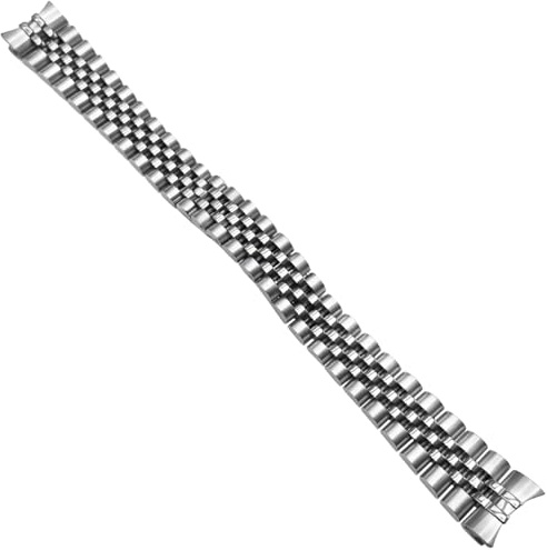 HiCycle2 Jubilee Edelstahl Uhrenarmband Ersatz für Lady Rolex 26mm Datum Datejust 6917 6919 Solid Link Versteckte Verschluss 13mm Armband