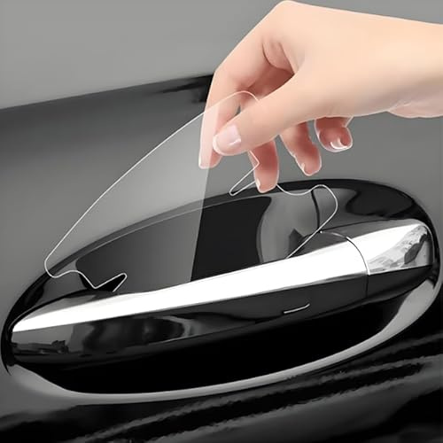 WENINETIES 8 Stück Auto Türgriff Schutzfolie für Honda ZR-V 2022 2023 2024 2025, Autotür Griffe Aufkleber Kratzschutz Autotür Aufkleber, Transparent