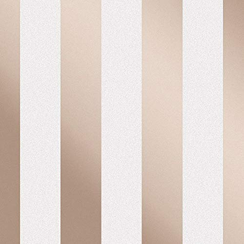 Fine Décor FD42246 Monaco Rayé Or Rose