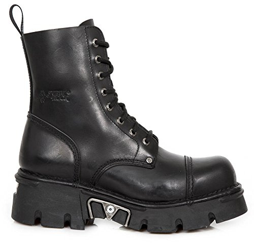 New Rock Unisex M.newmili083-s19 Militärstiefel, schwarz001, 40 EU