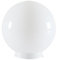 Permo -Lampenschirm, rund, 15 cm, Milchglas