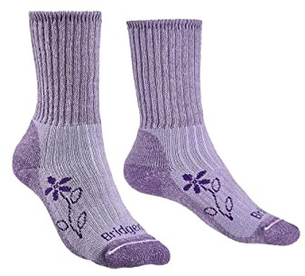 Bridgedale HIKE Midweight Merino Comfort Boot-Women's- Small-Violet