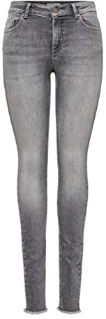 ONLY Female Skinny Jeans ONLBLUSH Mittlere Taille Skinny Fit Jeans