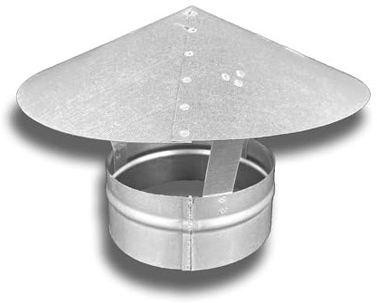 K-TECH-PRO Wickelfalz Dachhaube Modell KE System Ø 250