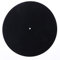 SHOTAY Turntable Mat,10 3mm Thick Anti-Static Felt Platter Turntable Mat Anti-Vibration Slipmat Audiophile For LP Vinyl Record Players black