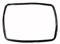 Guarnizione porta forno - Electrolux Rex Aeg Zanussi 435 x 340 mm. 3577252020 - con 4 lunette di fissaggio a gli angoli - A6760/OR - Prodotto originale