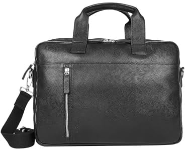 Strellson kennington briefbag mhz,Schwarz,