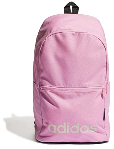 adidas Linear Classic Daily Rucksack Backpack, Blipnk/Black/Alumin, NS