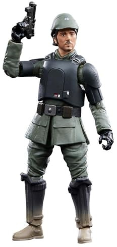 Star Wars Hasbro The Vintage Collection Cassian Andor (Aldhani Mission), 9,5 cm große Action-Figur Andor, Multi, F7329
