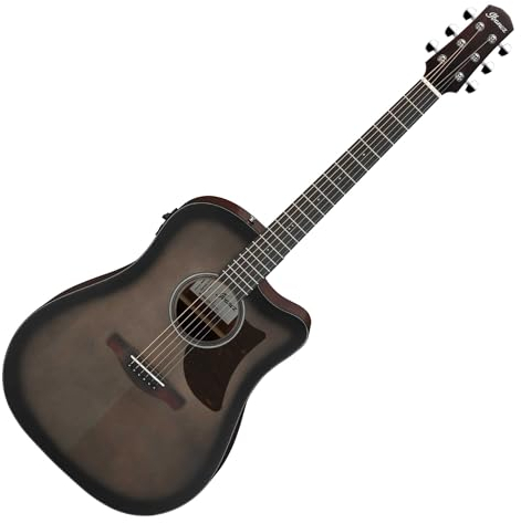 Ibanez AAD50CE-TCB Transparent Charcoal Burst Low Gloss - Westerngitarre