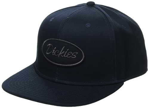 Dickies Herren Flache Schirmmütze aus Twill Verschluss, Blau, Einheitsgröße