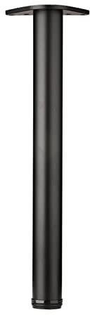 tow000ack Set de 1 Pieds de Table Réglables en Métal Pattes de Meuble en Alliage d'aluminium,Jambe de Support de Table de Cuisine,Bureau,Plan de Travail,avec Vis,Personnalisable (65cm(25.6in))