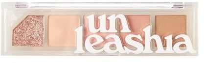 UNLEASHIA Mood Shower Eye Palette - Lidschatten Palette - 5 harmonische Farbtöne - vegane Schminke - Koreanische Kosmetik - No 2 Rose Shower