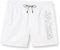 JACK & JONES Jpstfiji Jjswim Double Logo Sn LY Short de Bain, Blanc, S Homme