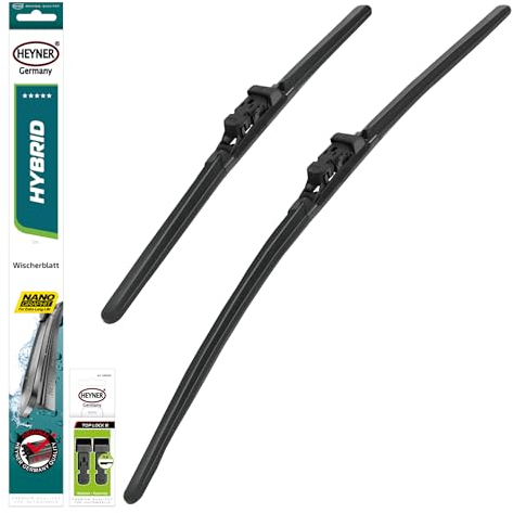 HEYNER® Scheibenwischer Set passend für DACIA JOGGER (09.2021-08.2025) HYBRID Flachbalkenwischer