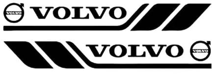 DFVBNH Auto Rückspiegel Aufkleber für Volvo XC40 2018-2022, Rückspiegel Aufkleber Stickers Autodekoration Aufkleber Auto Seitenspiegel Rückspiegel DIY Dekoration Zubehör,Black