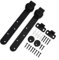 Mini-Schiebetür-Hardware-Kits, Schrank-Scheunentür-Hardware-Kit für Aufbewahrungsfenster, TV-Ständer, für Türen 1,27 cm und 3,8 cm