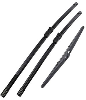 Escobilla limpiaparabrisas Para Ford Para Focus 3 2011 2012 2013 2014 2015 2016 2017 Juego Limpiaparabrisas Delantero Y Trasero Parabrisas Ventana Escobillas Lluvia 28+28+12 Parabrisas