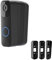 HOLACA Doorbell Mounts Compatible with Blink Doorbell, 5° & 15°Wedge & 30°Angle Doorbell Mounts for Blink Accessories