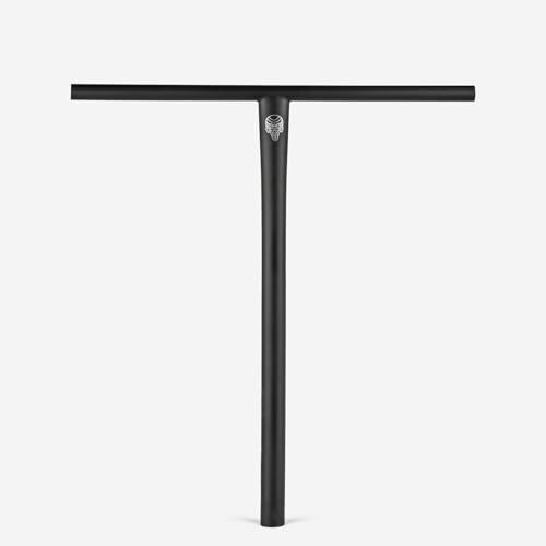 Movino Lenker für Stunt-Scooter - T Bar - Freestyle - Ultraleicht und Robust - Chromoly Stahl - Schwarz - 62 cm
