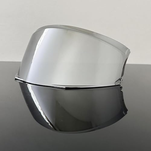 Xtghrvfsc Visiere Casque Moto,Casque Pare-Vent Casque Lentille,pour Shark Evo-One 2 Evo ES/Evo GT Remplacement de Visière de Casque.,E