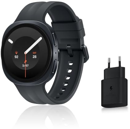 Samsung Galaxy Watch9, Galaxy AI, Bluetooth, 40 mm, Graphite, Version FR | Processeur Snapdragon Wear Elite, Batterie 390 mAh, Coach Sommeil, Running et Fitness, Suivi de l'Activité Cardiaque, Gemini