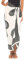 SHU-SHI - Damen Sarong mit Kokosnuss-Verschluss - zum Ãœberziehen am Strand - Blumenmotiv - WeiÃŸ/Schwarz/Grau