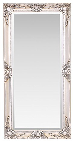 Select Mirrors Haywood Large Rectangle Wall Mirror (Antique Champagne, 50cm x 100cm)