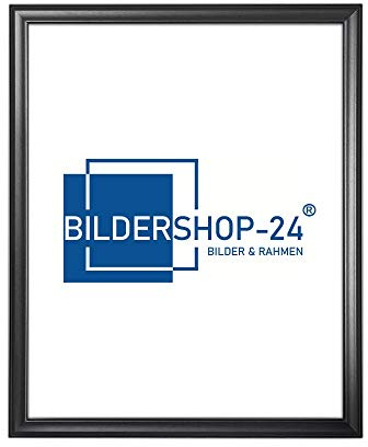 Bilderrahmen Barockrahmen Kalypso 60 X 80 cm (PUZZLEFORMAT) Schwarz (matt) Farbe und Größe wählbar