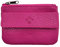 Porte Monnaie Cuir Homme/Femme pour Billets, Carte, Monnaie et clé, 2 Fermetures, Compact, en Plusieurs Couleur (Fuchsia)-LOLUNA®