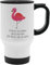 Mr. & Mrs. Panda Thermobecher Flamingo Classic - Geschenk, einzigartig, Spruch, Freundin, Kaffeebecher, Tochter, Freundinnen, Warmhaltetasse,