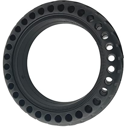 ehua® Pneu Plein pour Xiaomi Trottinette M365, M365 Pro, Roue Alveolée dure Anti Crevaison Anti dérapant Increvable Solide 8,5 Pouces Avant/Arrière (1x pneu plein)