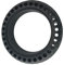 ehua® Pneu Plein pour Xiaomi Trottinette M365, M365 Pro, Roue Alveolée dure Anti Crevaison Anti dérapant Increvable Solide 8,5 Pouces Avant/Arrière (1x pneu plein)