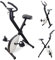 Klappbarer Heimtrainer FFitness X-Bike F-Bike Training mit verstellbarem Widerstand und Multifunktionsdisplay