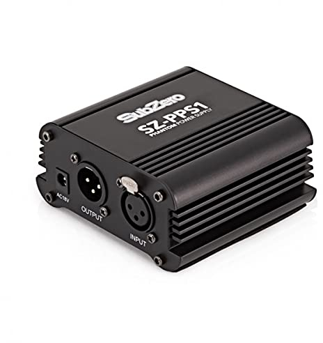 SubZero 48V Phantom Power Supply For Condenser Microphones
