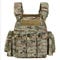 MAOTN Combat Tactical Vest,Molle Bulletproof Military Plate Carrier,Airsoft Paintball Vest-All Detachable,Style1,One Size