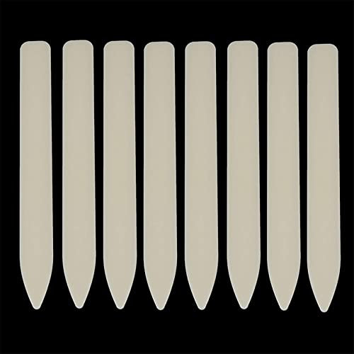 8 Pack Plastic Bone Folder Crafts Scoring Folding Creasing Paper Crafting Scrapbooking Tool for Paper Leathercrafts Bookbinding and Card Making Handmade, 8 Inch