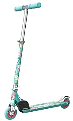 Razor A Kick Scooter, Special Edition Paradise Graphic, Aluminum Folding Scooter for Kids