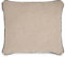 KNIT FACTORY - Snooze Zierkissen - Quadratische Sofa Kissen - Leinen - Gestrickter Dekokissen - Couchkissen 50x50 cm - Kissenbezug mit Füllung und Bezug