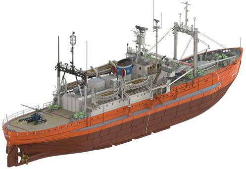 Hasegawa 668080-1/250 Antarctica Observation Ship SOYA - Maßstab 1:250