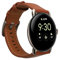 kwmobile Armband kompatibel mit Google Pixel Watch 3 41mm / Pixel Watch 2 / Pixel Watch 1 - Echtleder Fitnesstracker Sportarmband Band
