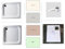 KOMPLETT-PAKET: Duschwanne 15cm tief + Styroporträger/Wannenträger + Ablaufgarnitur DN 52 (Dusche: Pergamon, Manhattan, Bahamabeige/Beige, Ägäis) (Bahamabeige, 80 x 80cm)