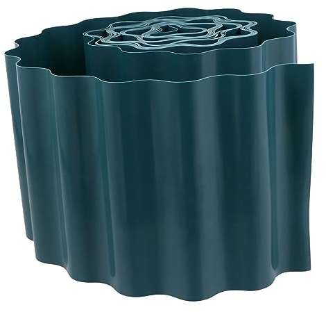 BESPORTBLE 1 Rolle Garten Dekorativer Zaun Blumendekorationen Gründekor Garten Grenzzaun Kunststoffplatte Zaunlatten Gartenzaunplatte Beeteinfassung Gartengrenze DIY Blumenbeet Plastik Säumen