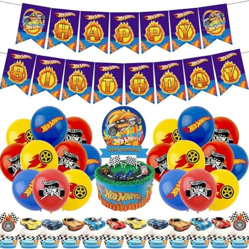 41PCS Wheels Balloons Wheels Theme Party Favors Balloons Wheels Balloon Wheels Latex Balloons Wheels Birthday Party Supplies for Hot Theme Sports Event Supplies