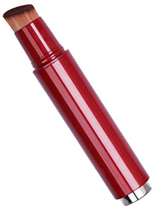 Healeved Brocha De Maquillaje Portátil Suave Densa Sedosa Para Base Líquida Cosmética