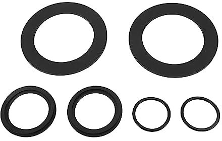 XZXCVN Joint d’Étanchéité pour Piscine Hors - Sol – Lot de 6 Rondelles Silicone Haute Résistance – Accessoires Remplacement Facile pour Bâche et Pompe – Installation Rapide et Durable – U